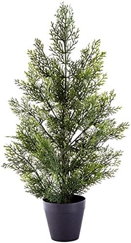 Nearly Natural 2ft. Mini Cedar Pine Tree (Indoor/Outdoor)