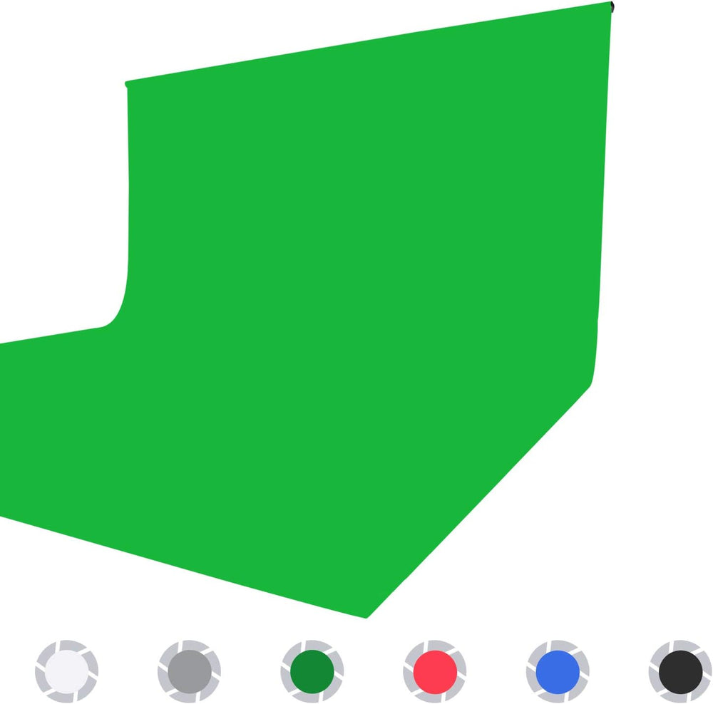 ISSUNTEX 10X16 ft Background Muslin Backdrop, Photo Studio, Collapsible High ...