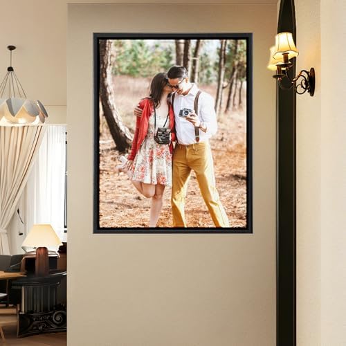Canvas Floater Frame for 1–1.246 in Gallery Wrapped Canvas, Wall Art Frame