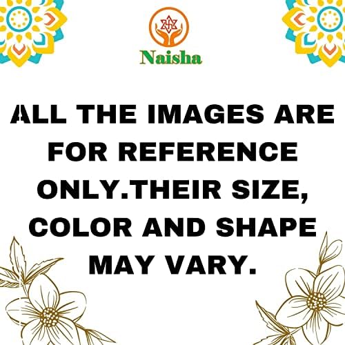 NAISHA 1001 Pcs Natural Rudraksha Beads, 8mm Loose Mala Jewelry Making