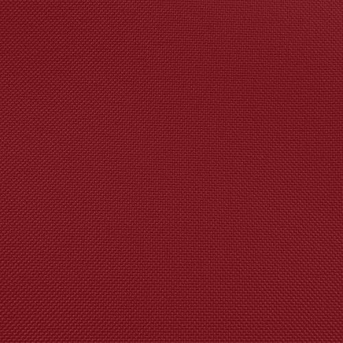 Ultimate Textile Pleat Polyester Fabric Table Skirt - Machine Washable Flame Resistant with Clips for Events, Weddings & Trade Shows, Cut & Sewn in Paterson, NJ - Holiday Red, 14' Shirred Pleat
