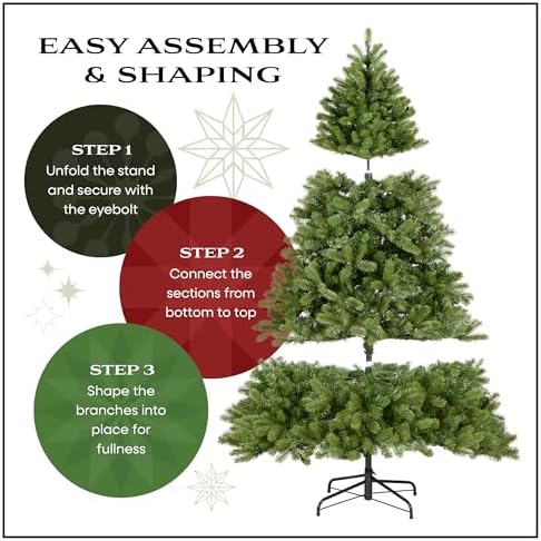 National Tree Company 9ft Pre-Lit Carolina Pine Artificial Christmas Tree