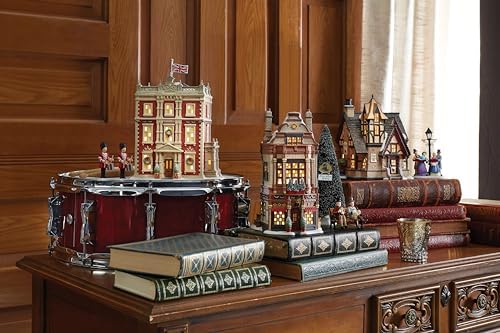 Department 56 Dickens Village The Partridge and Pear Restaurant Lit Building, 7.68 Inch, Multicolor