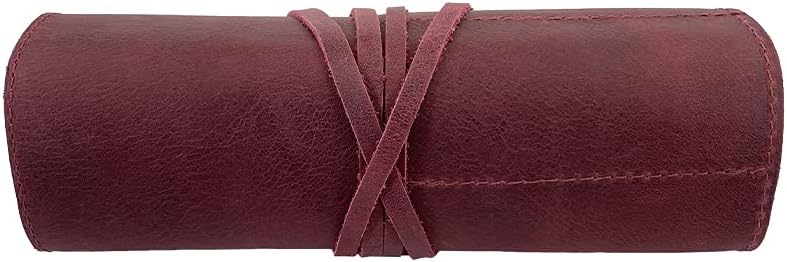 Hide & Drink, Rustic Pencil Roll Pouch, Multi-Purpose Storage Wrap for Sc...