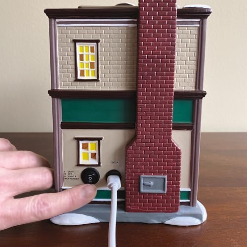 Department 56 Scenterville Village Frazier's Fresh and Festive Wax-Warming Lit Building and Figurine Set, 8.27 Inch, Multicolor