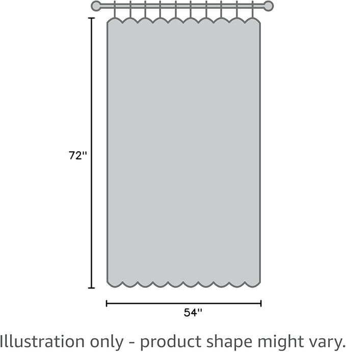 VISIONTEX White Sheer Voile Curtains, Decorative White Embossed Drip Rod Pocket Window Drapes for Home Kitchen, Living Room and Bedroom 54 x 72 Inch, Set of 2 Curtain Panels