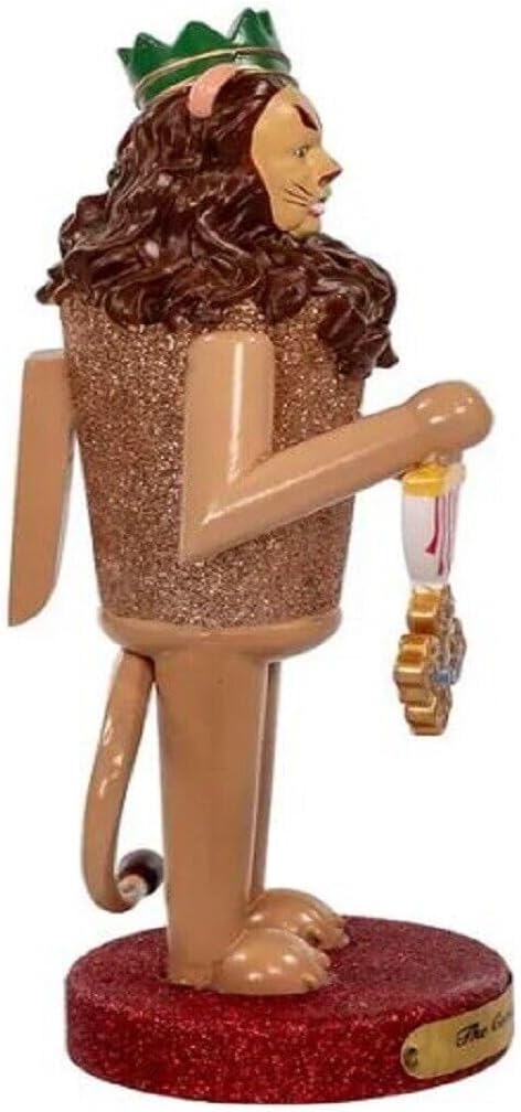 kurt adler 10-inch wizard of oz™ cowardly lion shown in use