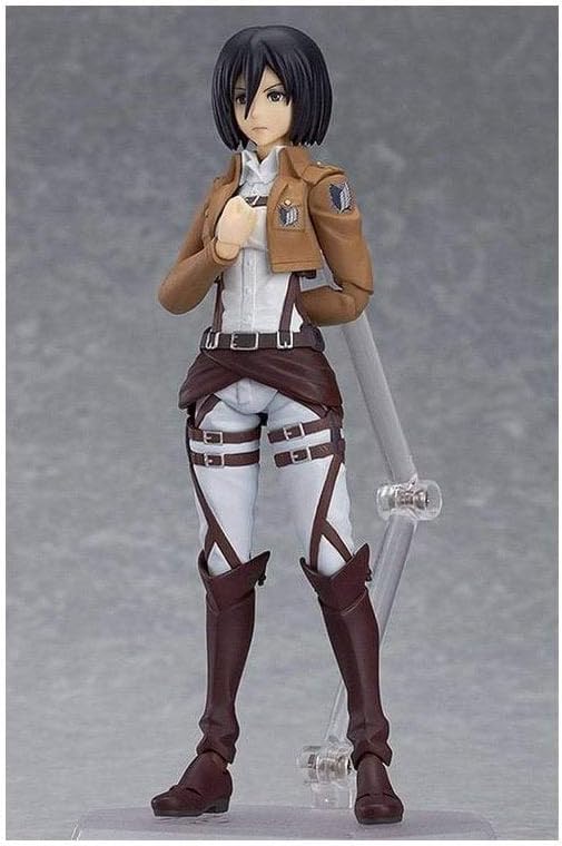 good smile attack on titan: mikasa ackerman figma, close-up detail