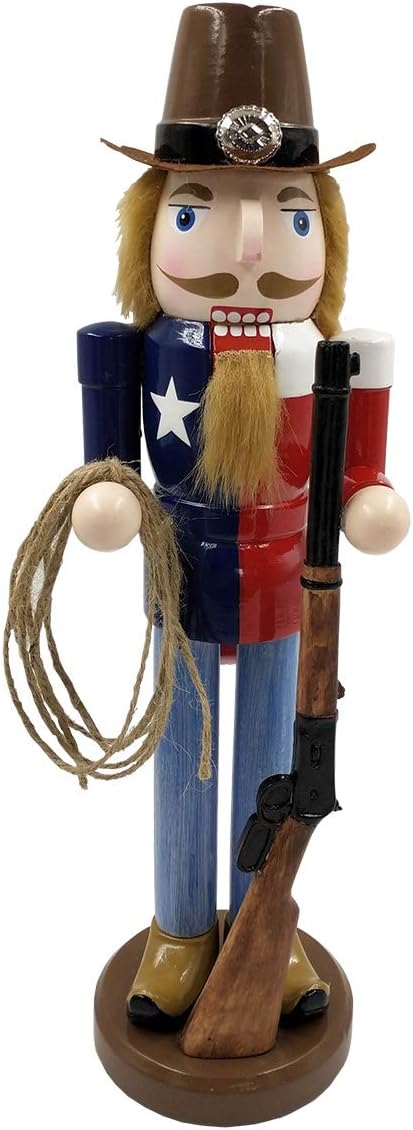 14" Texas Cowboy Nutcracker