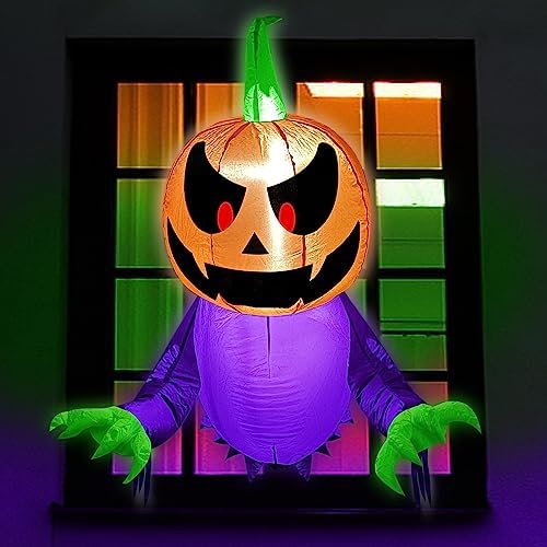 TURNMEON 3.5 Ft Inflatable Halloween Window Decoration