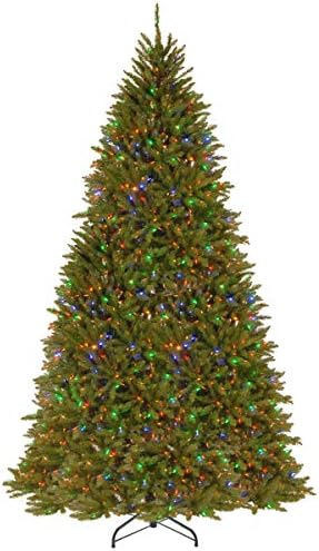National Tree Company 10ft Pre-Lit Dunhill Fir Artificial Christmas Tree