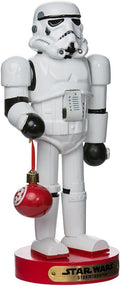 Kurt Adler Stormtrooper with Ball Ornament Nutcracker, 12-Inch