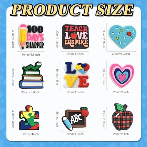 200Pcs Silicone Focal Beads Bulk, Different Random Mix Collections Teacher Character Animal Cartoon Focal Beads for Pens Keychains DIY Jewelry Making