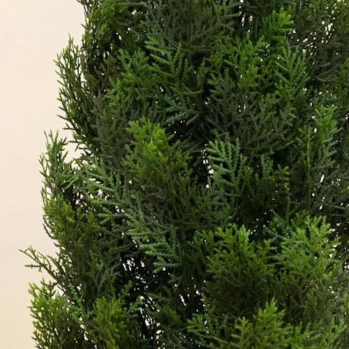 Nearly Natural 4 ft Artificial Cedar Tree, UV-Resistant Outdoor Plant
