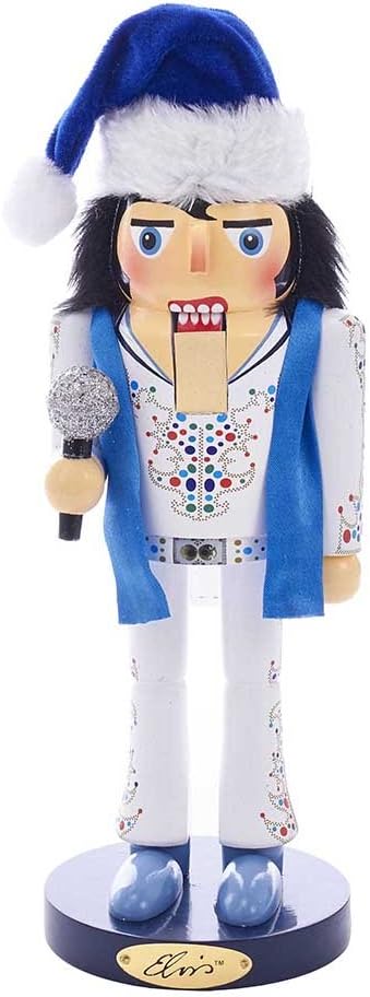 Kurt Adler EP6171L 11" Elvis King of Spades Nutcracker