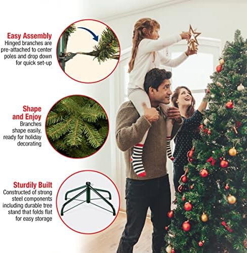National Tree Company 7.5ft Unlit Dunhill Fir Artificial Christmas Tree