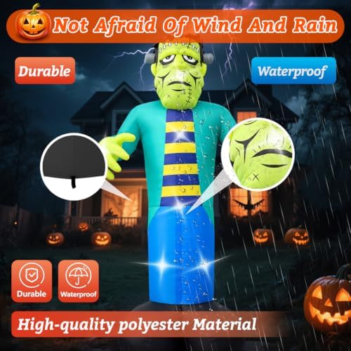Halloween Inflatables Frankenstein Decorations Outdoor 20FT Large