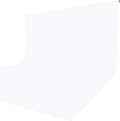 ISSUNTEX 10X10 ft/3X3 Meters Background Photo Backdrop, Photo Studio, Collapsible High Density Screen for Video Photography and Television-White