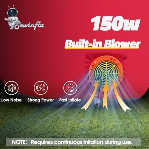 20Ft Inflatable Arch with Blower,Outdoor Inflatable Archway for Party,5K Race,Advertising Commerce,School Sport Black Red