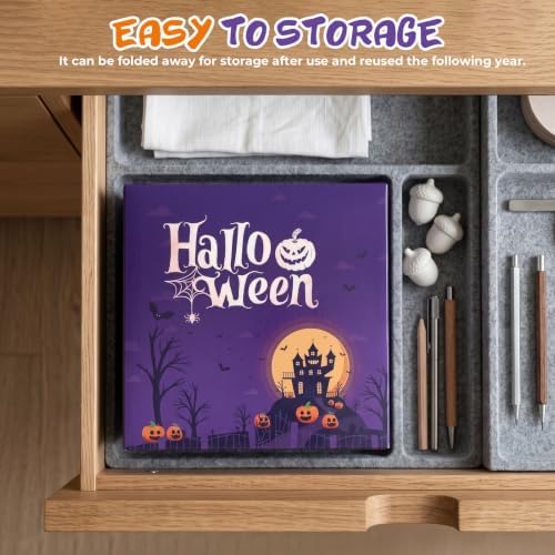5 FT Halloween Inflatables Decor, Cute Inflatable Ghost with Pumpkin, Built-in 2 LEDs for Halloween Garden, Patios & Indoor Parties Party Decoration