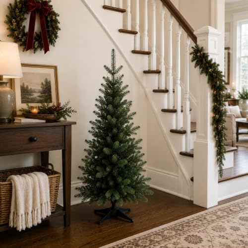 3FT Artificial Small Christmas Tree Realistic Mini PE Decor