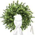 26 Inch Boxwood Wreaths for Front Door,Faux Greenery Wreath