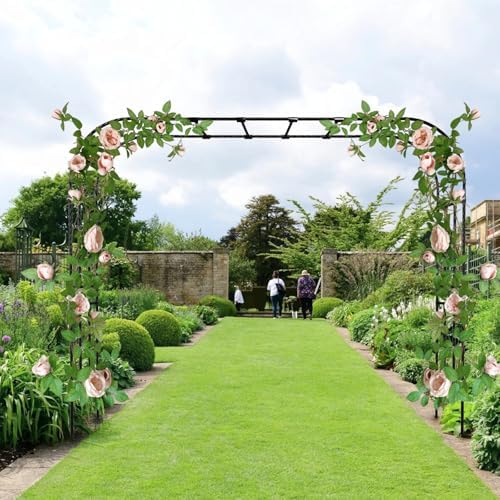 25MM Thickened Garden Arch Trellis – 157"(L) x 105"(H) Arbor