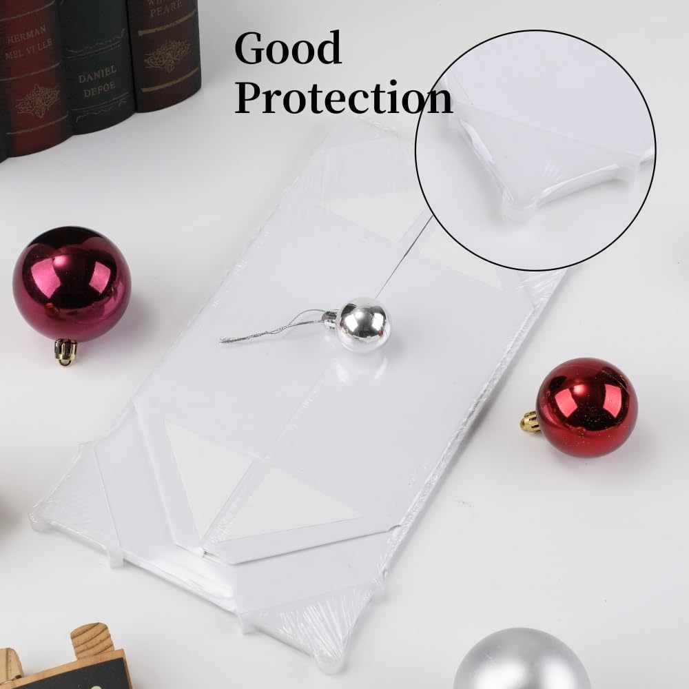 White Large Gift Box with Lid Magnetic Gift Box Large 13x11x5.3 In 6 Pack