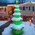 SEASONBLOW 12 FT Giant Inflatable Christmas Tree Xmas Decoration for Blow Up Built-in Lights for Yard Indoor Outdoor Lawn Yard Garden Holiday