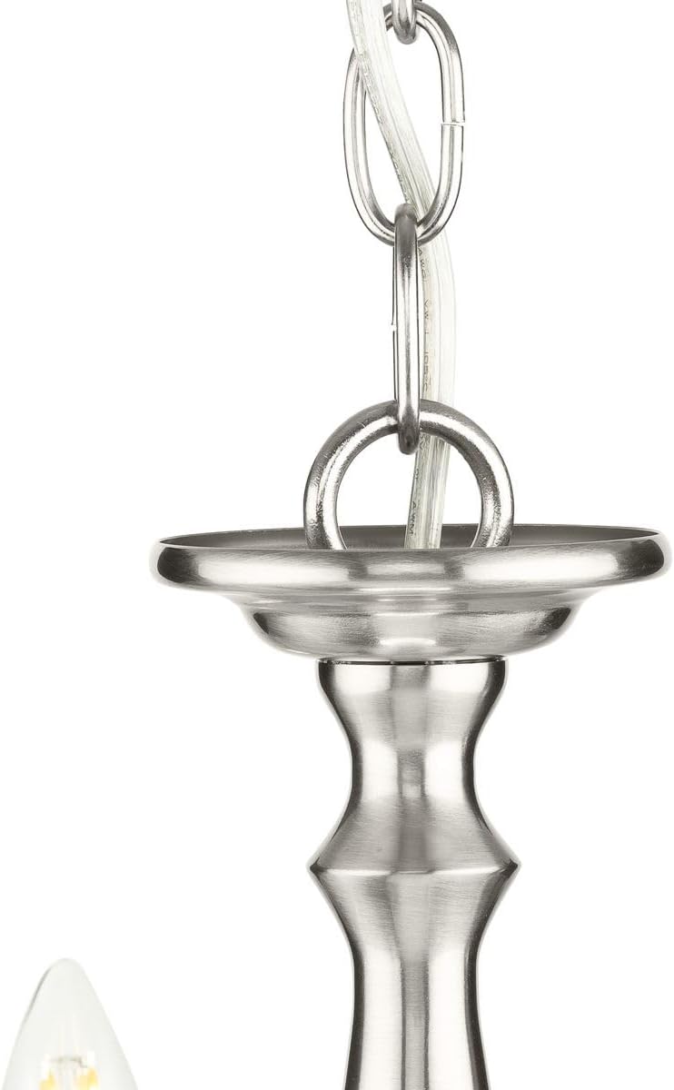Progress Lighting 5-Light Candles Traditional Chandelier Light, Indoor, P4009...