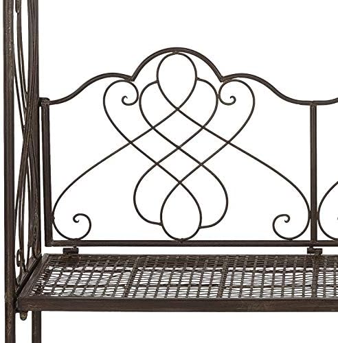 Safavieh Outdoor Collection Eloise Rustic Brown Arbor