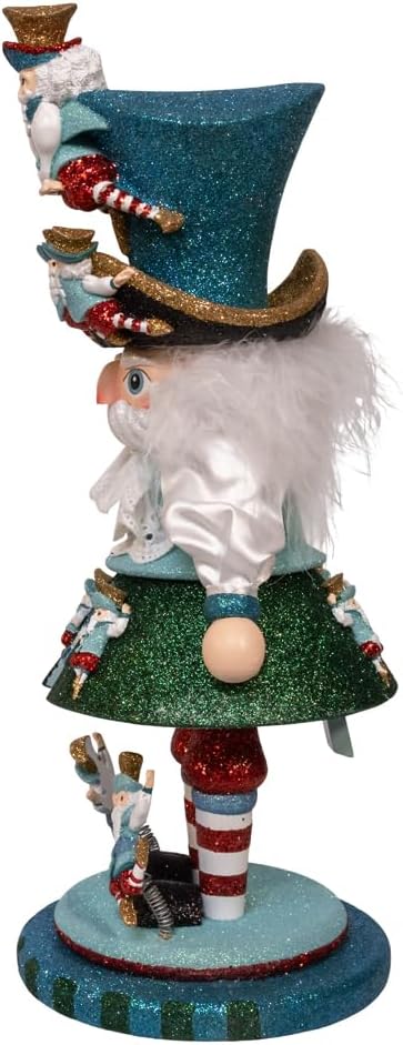 kurt adler hollywood nutcrackers 10 lords a leaping, side view