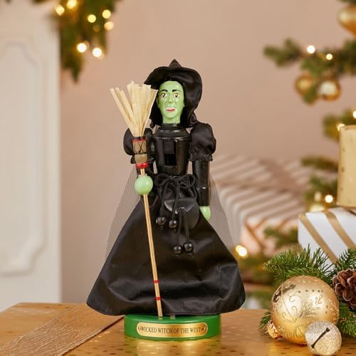 Kurt Adler OZ6161L 11" Wizard of Oz Wicked Witch Nutcracker