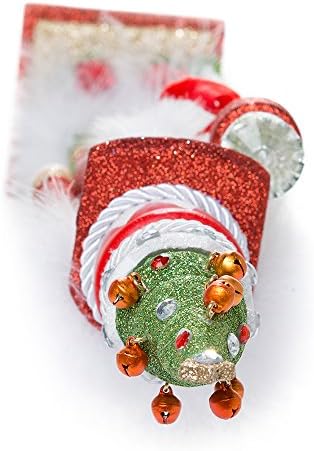 Kurt Adler Hollywood Tree Hat Nutracker, 15-Inch, Red and Green