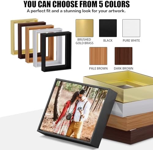 Canvas Floater Frame for 1–1.246 in Gallery Wrapped Canvas, Wall Art Frame