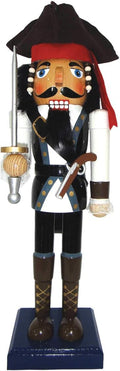 Santa's Workshop Johnny Pirate Nutcracker, 14"