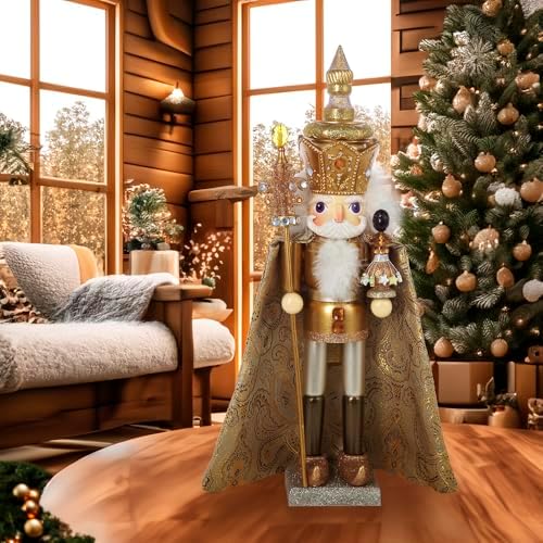 Kurt Adler 18-Inch Hollywood Gold King Nutcracker