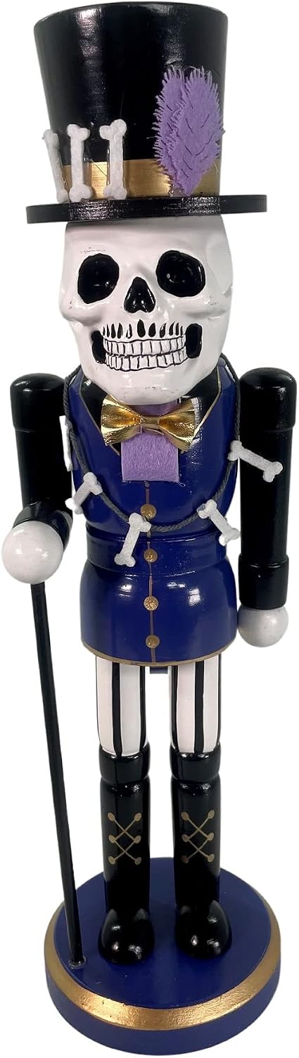 Santa's Workshop 14" Voodoo Nutcracker, Purple (70172)
