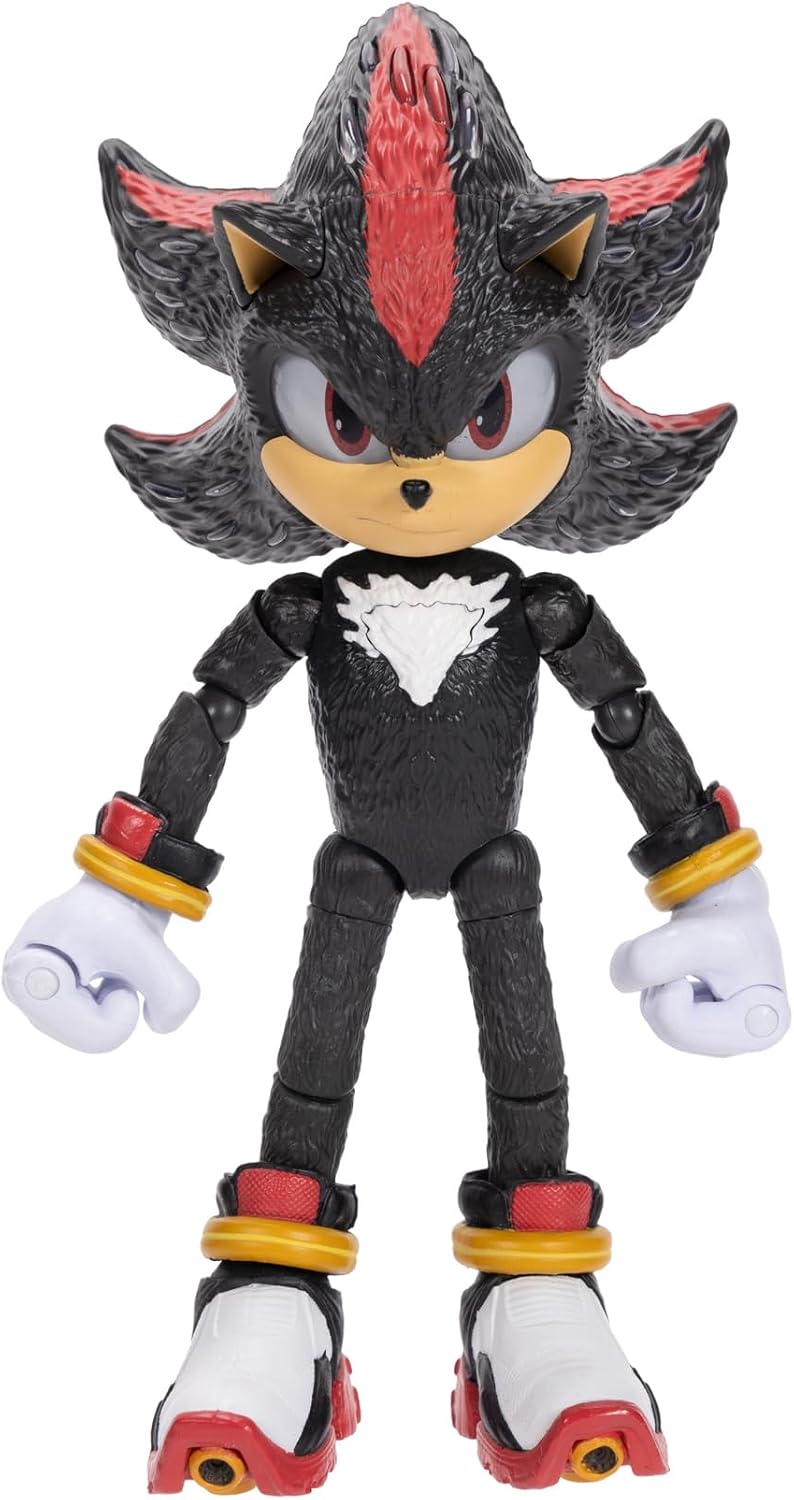 sonic 3 movie - 5" figures multi-pack, close-up detail