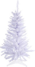 4FT White Artificial Small Christmas Tree Mini Tabletop Decor