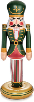 FUNBOY 5 Ft Giant Inflatable Classic Nutcracker, Outdoor Christmas Decor