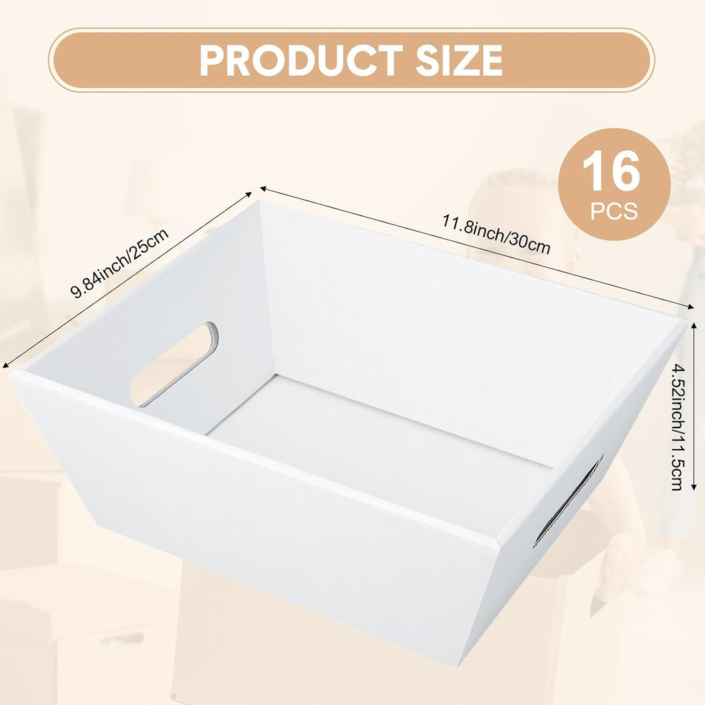fainne 16 pcs extra large empty baskets for shown in use