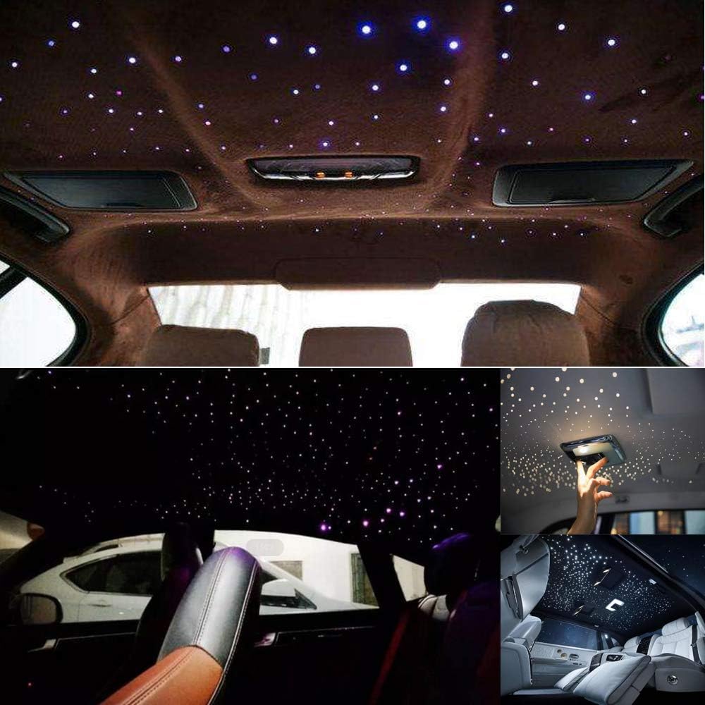 Fiber Optic Lights kit Twinkle+ APP Control + Music Effect for Star Ceiling S...
