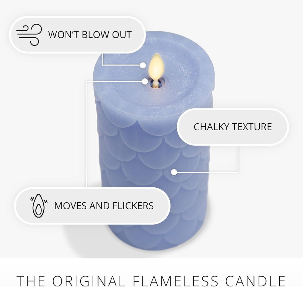 Luminara - Flameless Flickering Real Wax Moving Flame Battery Operated Unscen...