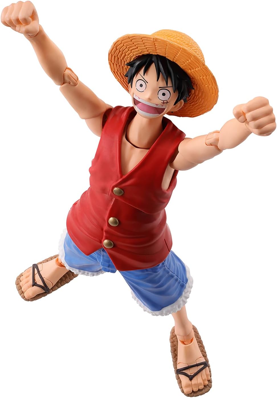TAMASHII NATIONS - One Piece - Monkey D. Luffy -Romance Dawn- S.H.Figuarts Ac...