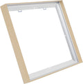 CANFRAVAS 20x20 Canvas Frame, Floating Frame 0.9"Deep(20x20,Natural)