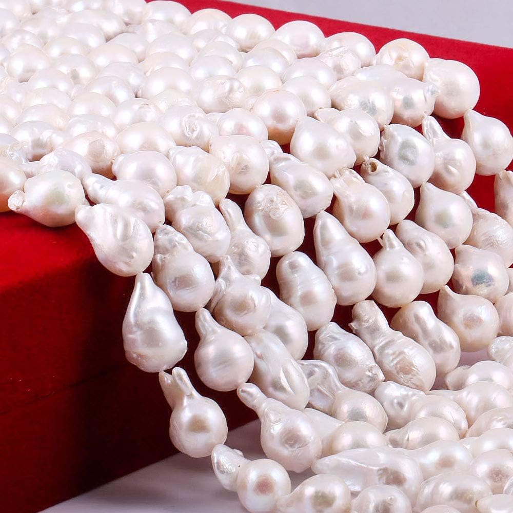 baroque pearl beads natural irregular cultured freshwater pearl showing dimensions