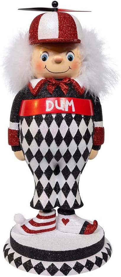 Kurt Adler 14.5" Hollywood Nutcrackers™ Tweedle Dum Nutcracker