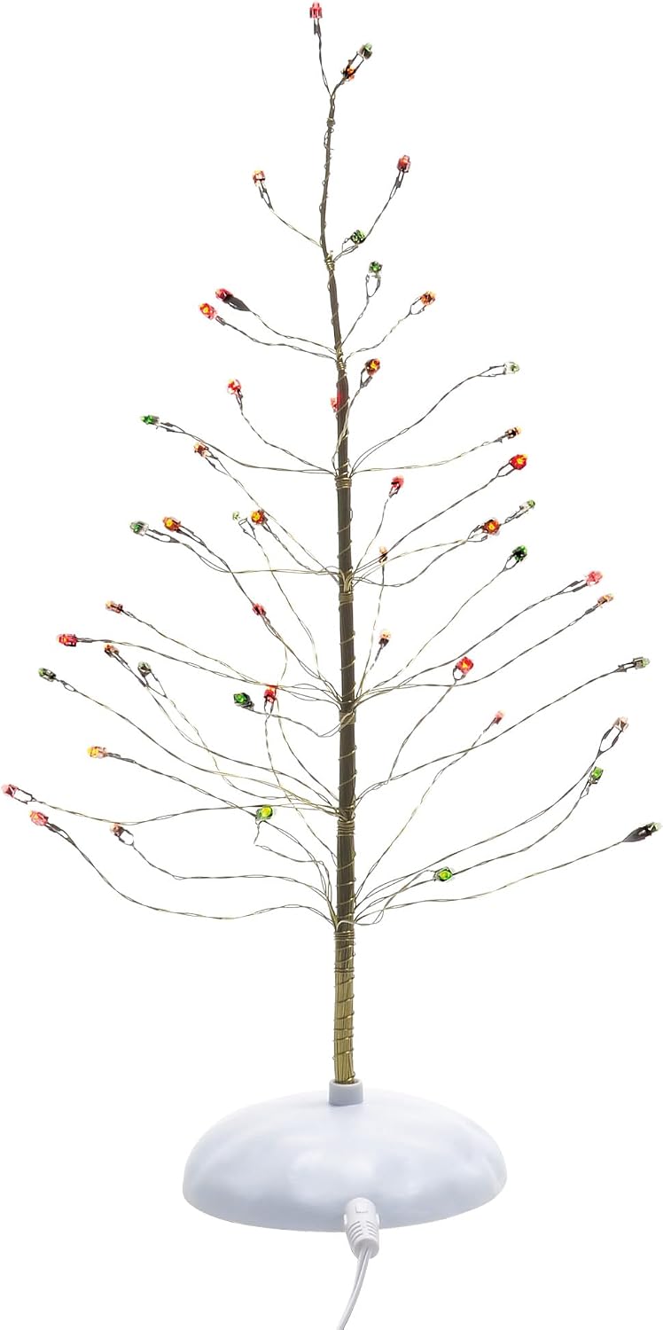 department 56 accessories for villages twinkle brite tree, close-up detail