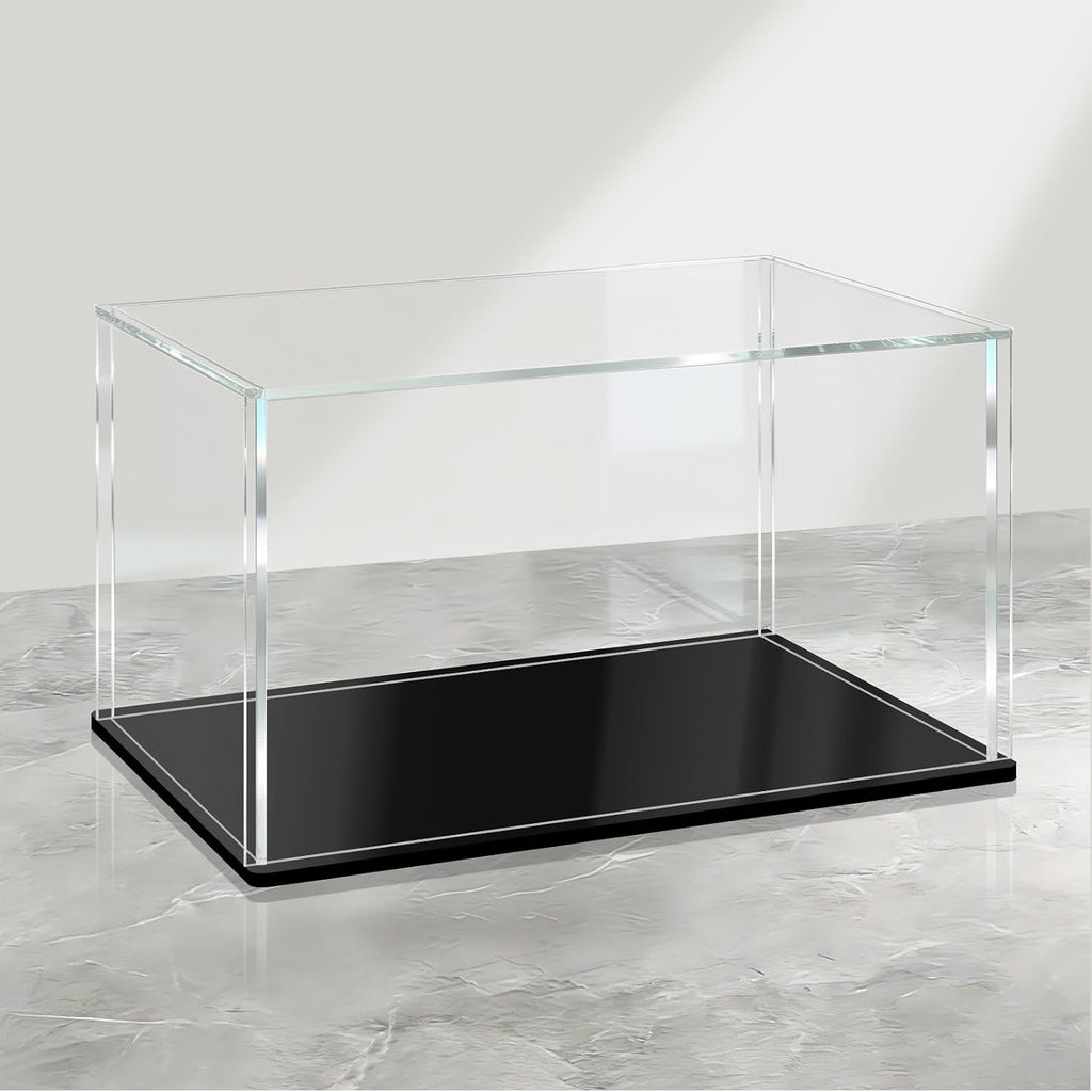 LANSCOERY Acrylic Display Case for Vehicle Models, 9.8x5.9x7.9 in